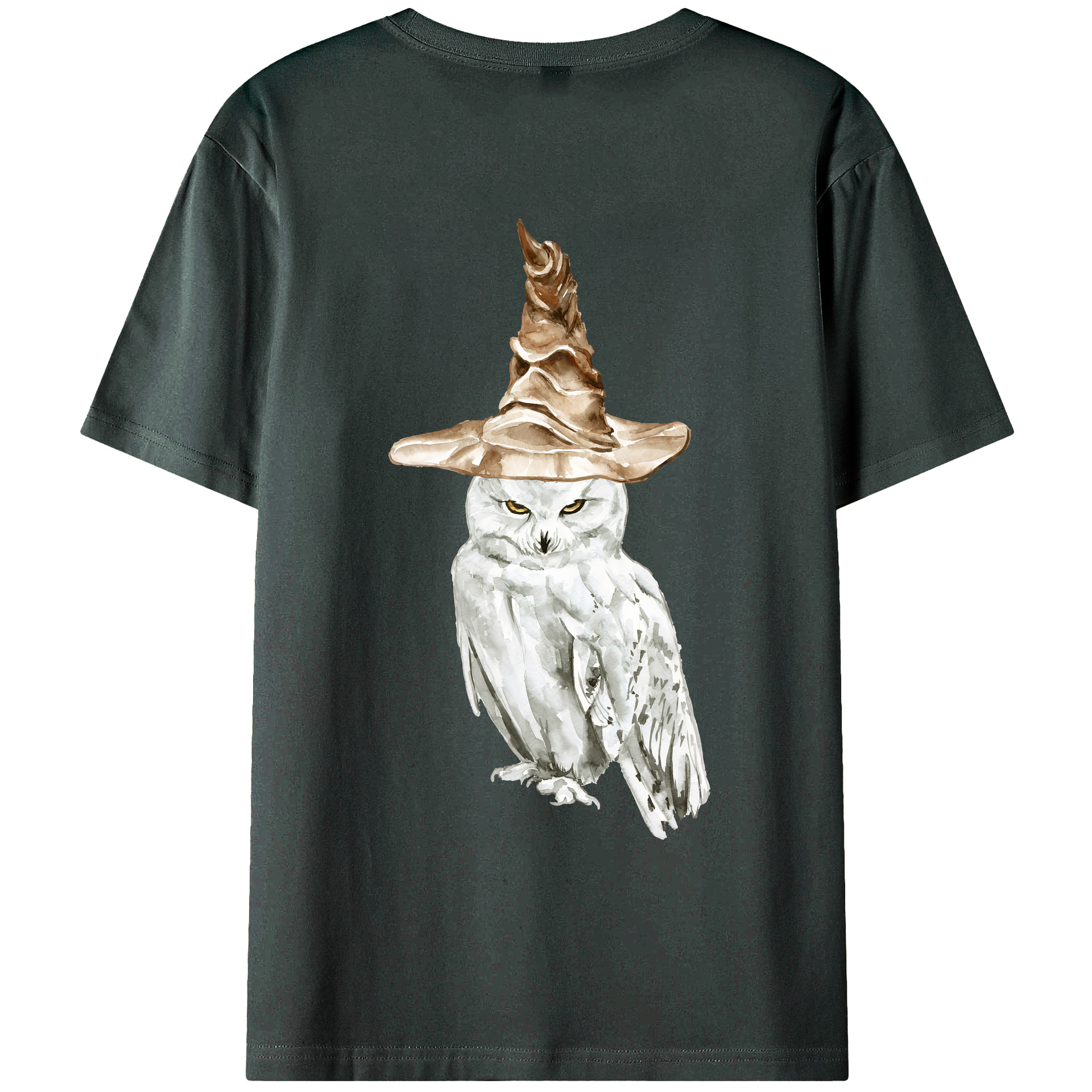 （画像用） Harry Potter ハリー・ポッターシリーズ 綿100％ メンズ半袖Tシャツ（バックプリント） 通気性
